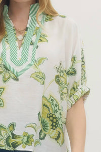 Entro - Fresh Picked Florals Top