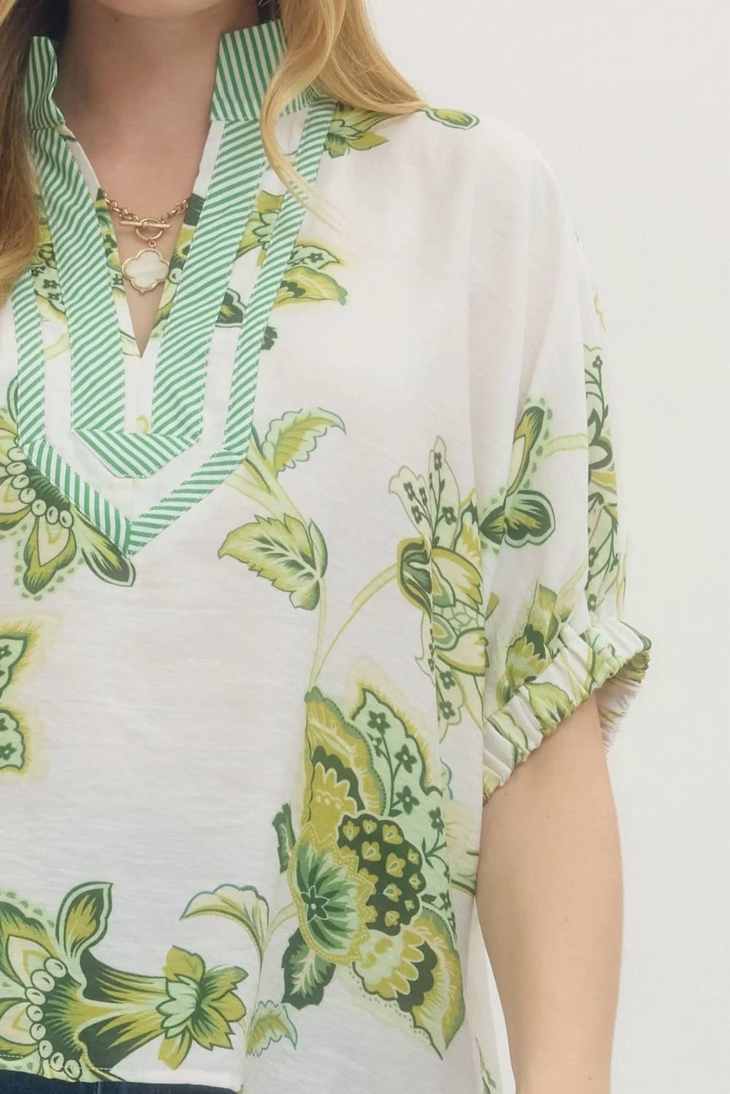 Entro - Fresh Picked Florals Top