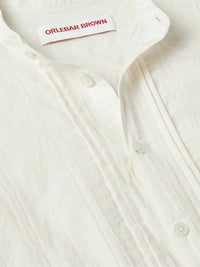 Orlebar Brown - Hemlock Grandad Collar Shirt