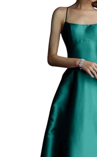 Jovani - A-line Satin Evening Gown