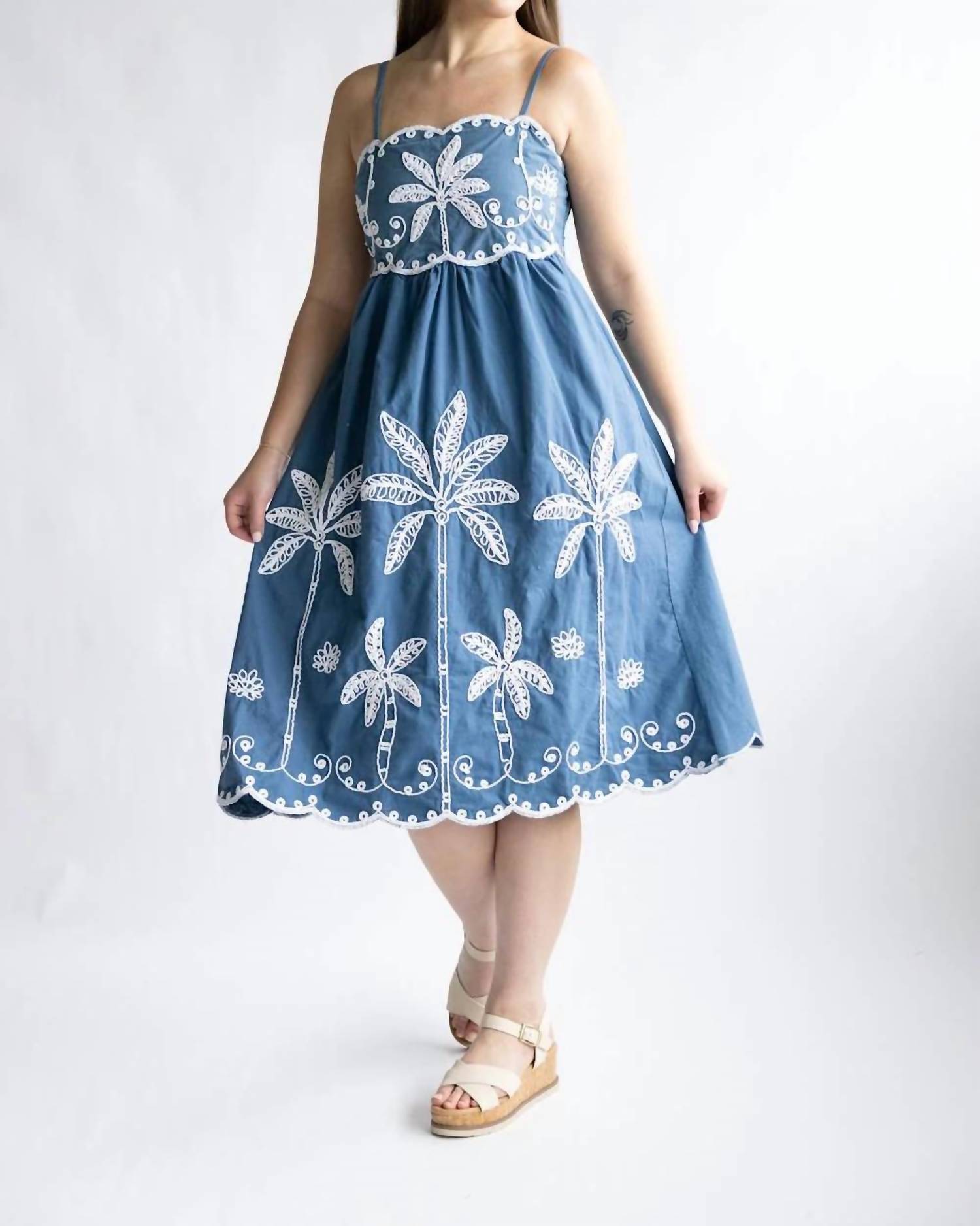 Simply Southern - Embroidered Dress