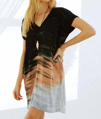 River + Sky - Brooklyn V Neck Short Sleeve Dress