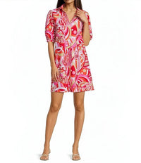 Jude Connally - Emerson Puffed Sleeve Shift Dress