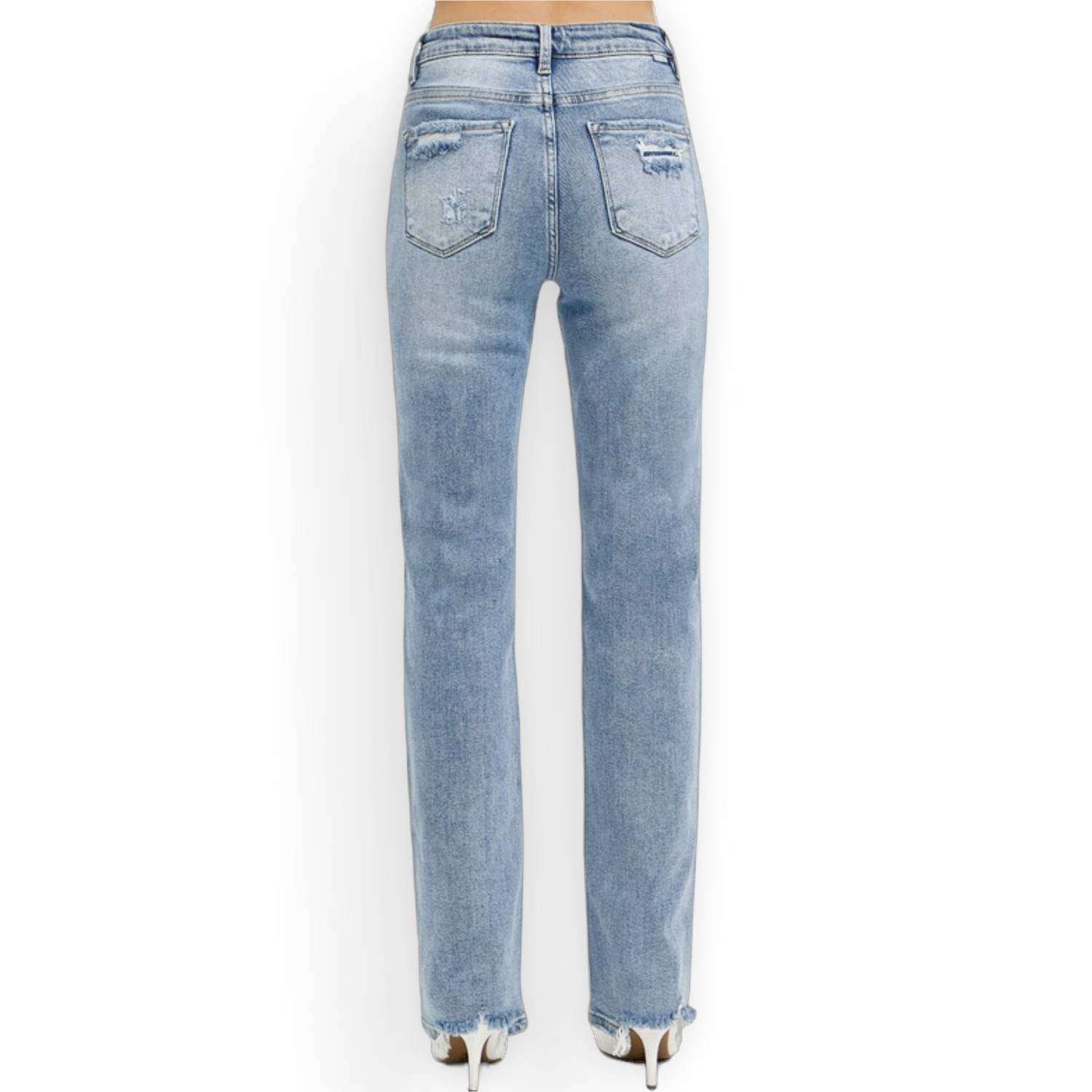 Risen - Delicate Distraction Straight Jeans