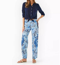 Lilly Pulitzer - Women's Sea View Button Down Top