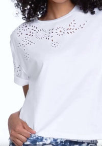 Elliott Lauren - Eyelet Tee