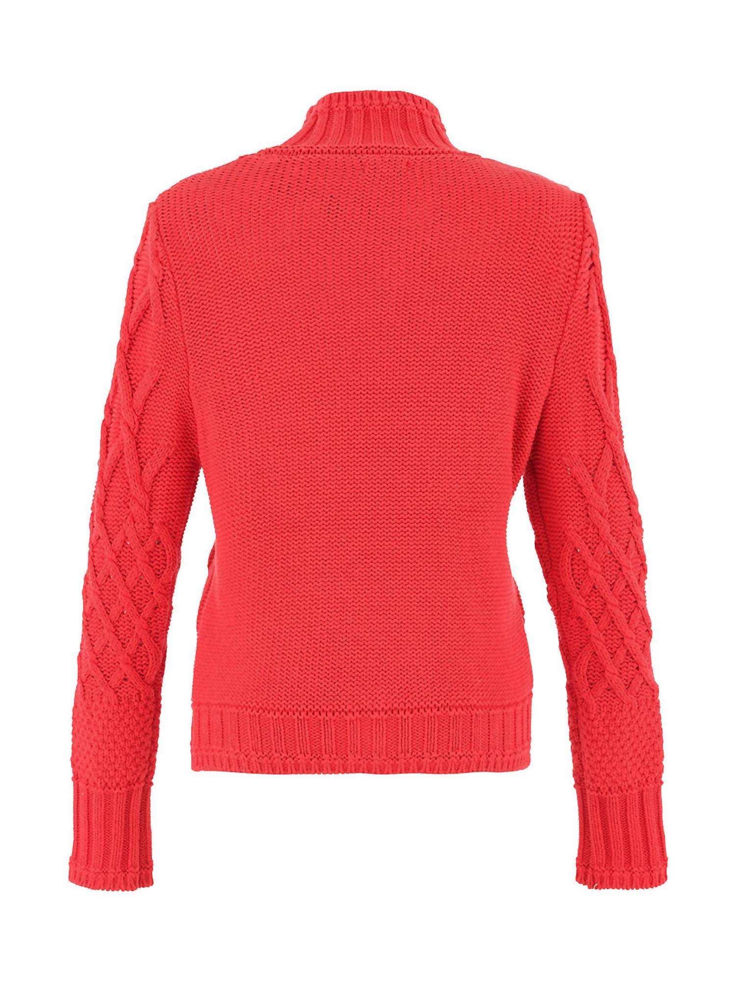 Dolcezza - Women's Cable Knit Sweater