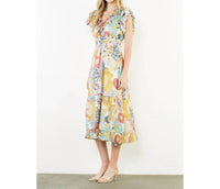 Thml - Flutter Sleeve Floral Dress