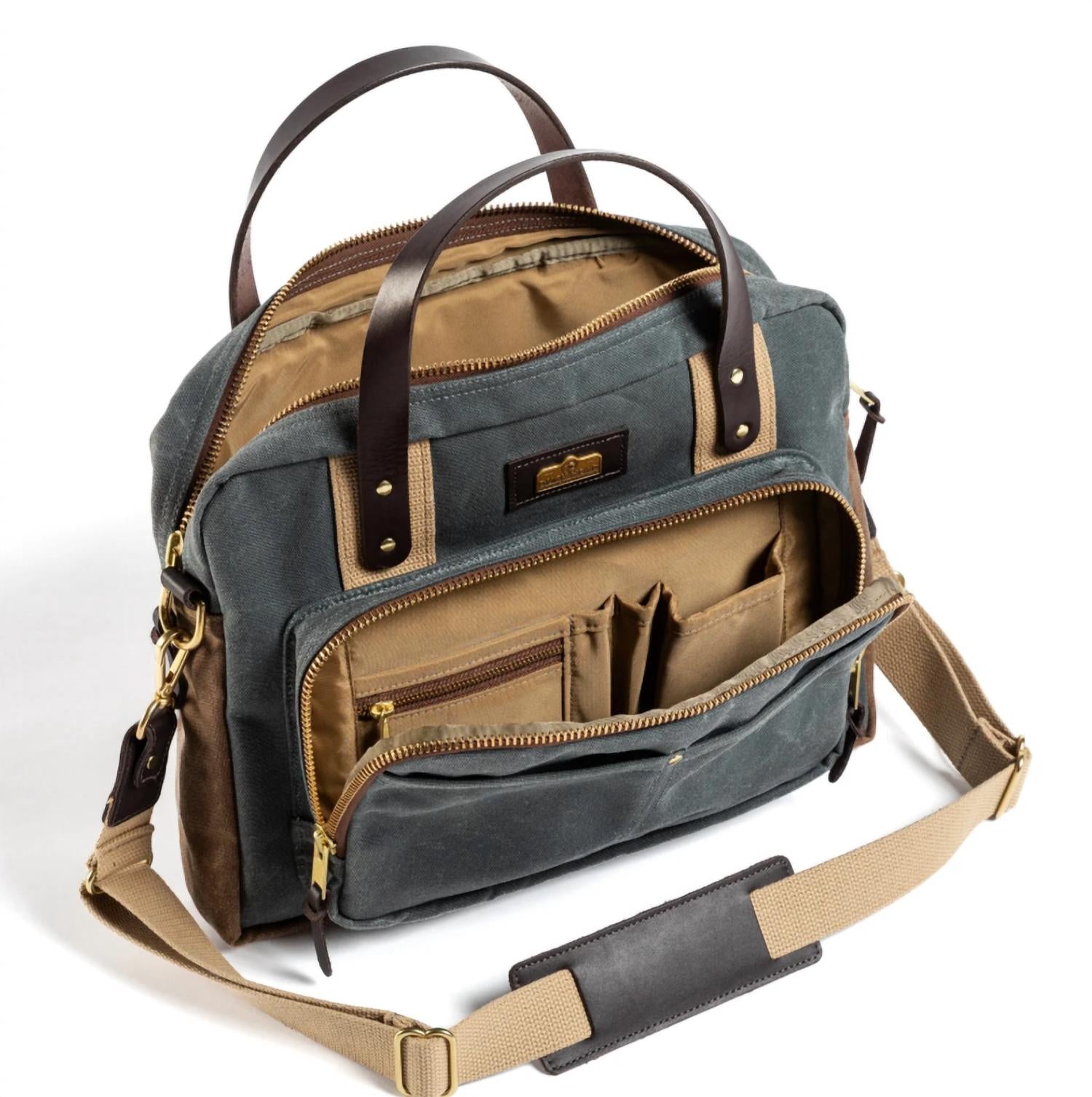 Duck Head - Waxed Canvas Laptop Bag