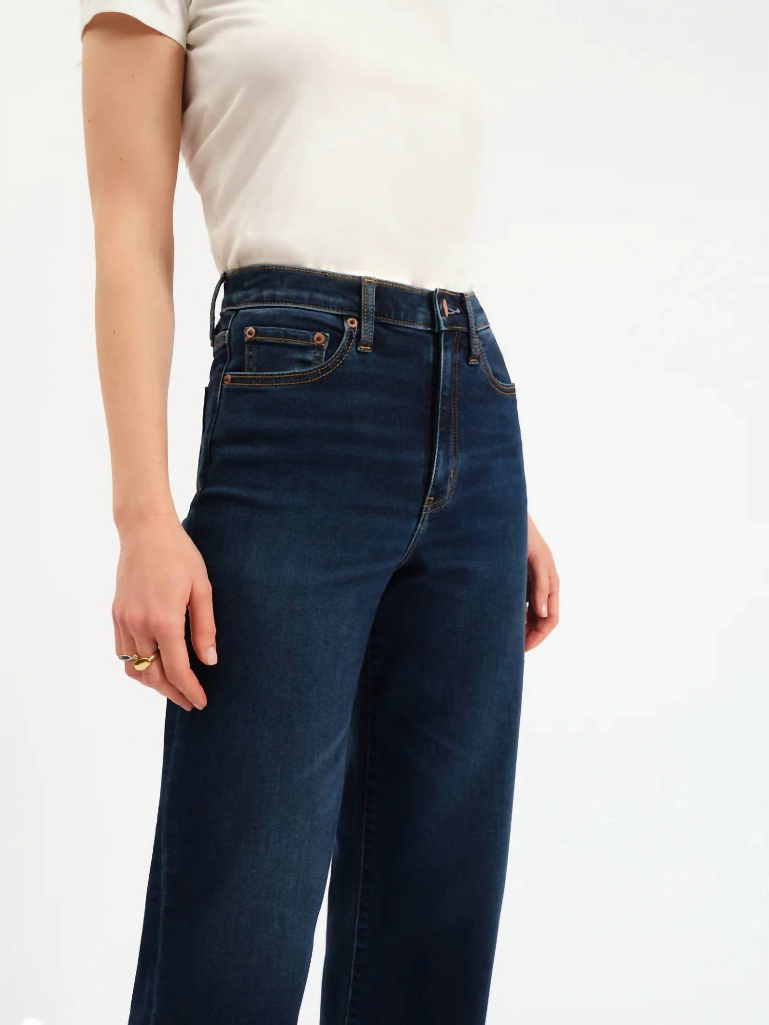Daze - Pleaser Magic Hour High Rise Wide Leg Jean