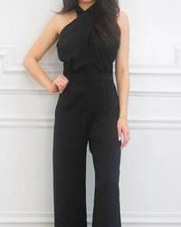 Do+Be - Ready For Fun High Neck Satin Jumpsuit