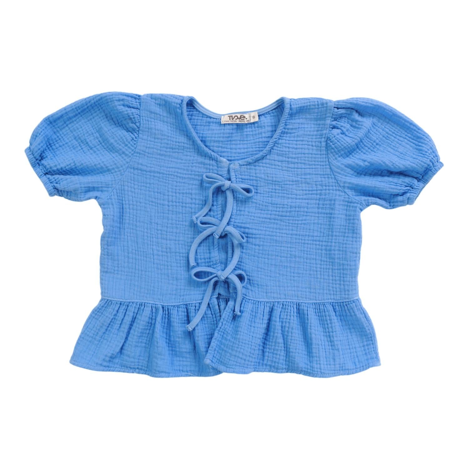 T2Love - Girls' Bow-front Blouse