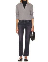 Hudson - Nico Mid Rise Straight Jeans
