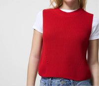 French Connection - Mozart Sleeveless Crewneck Sweater