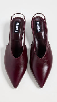 Alohas - Women's Eros Leather Mules Heels