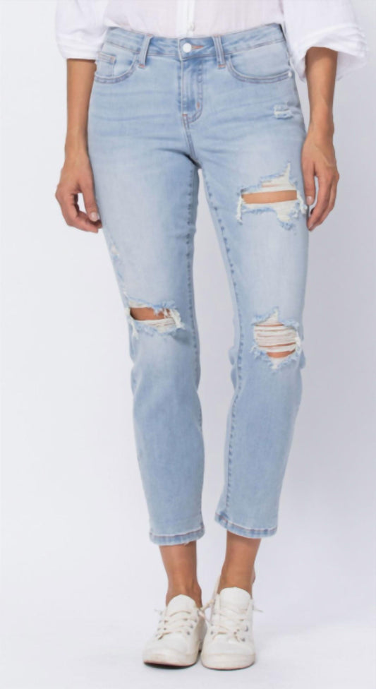 Judy Blue - Destroyed Boyfriend Jeans