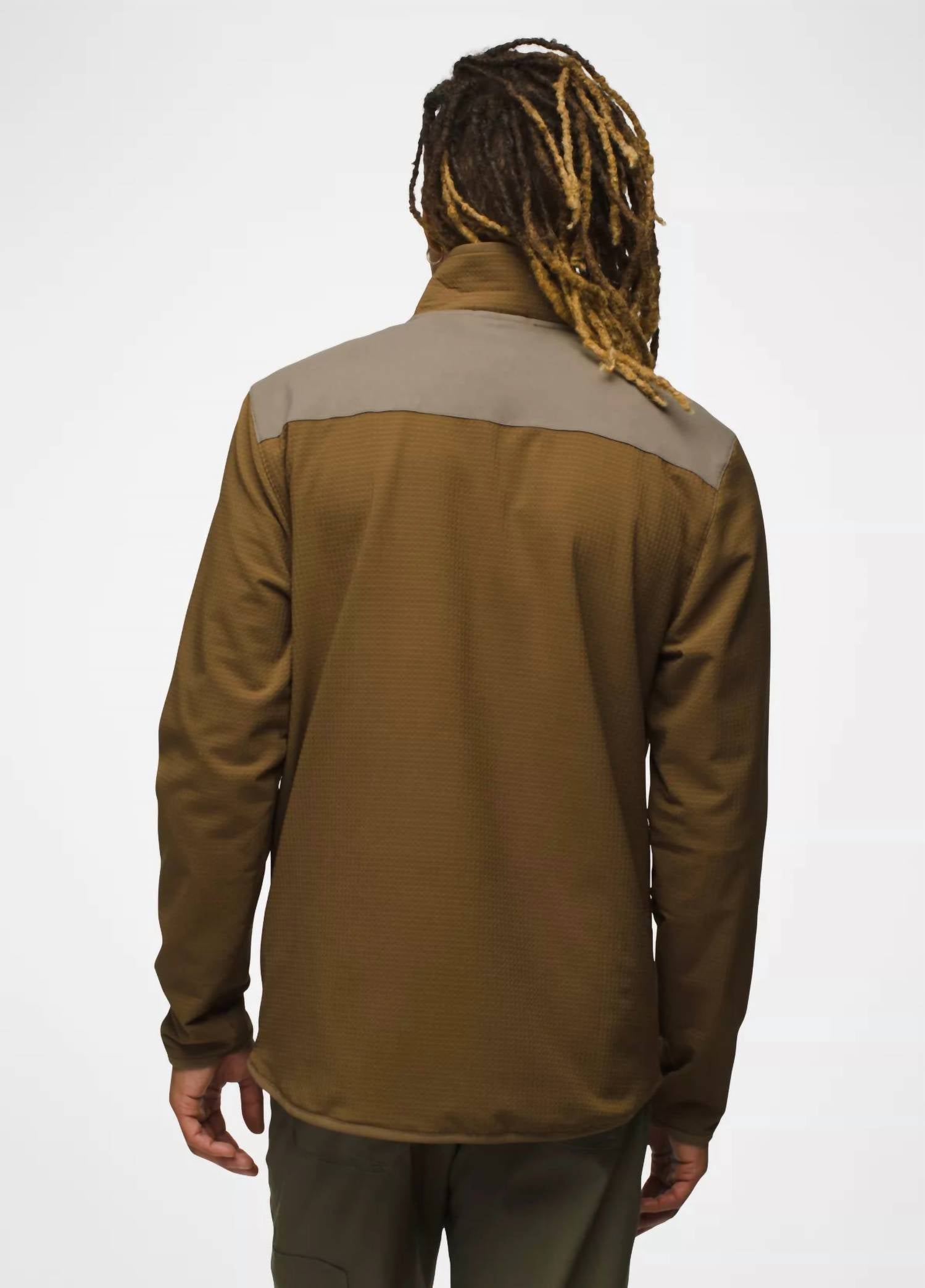 Prana - Gridlocked Fleece 1/2 Zip Sweatshirt