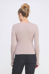 Allie Rose - Chic Reverie Knit Top