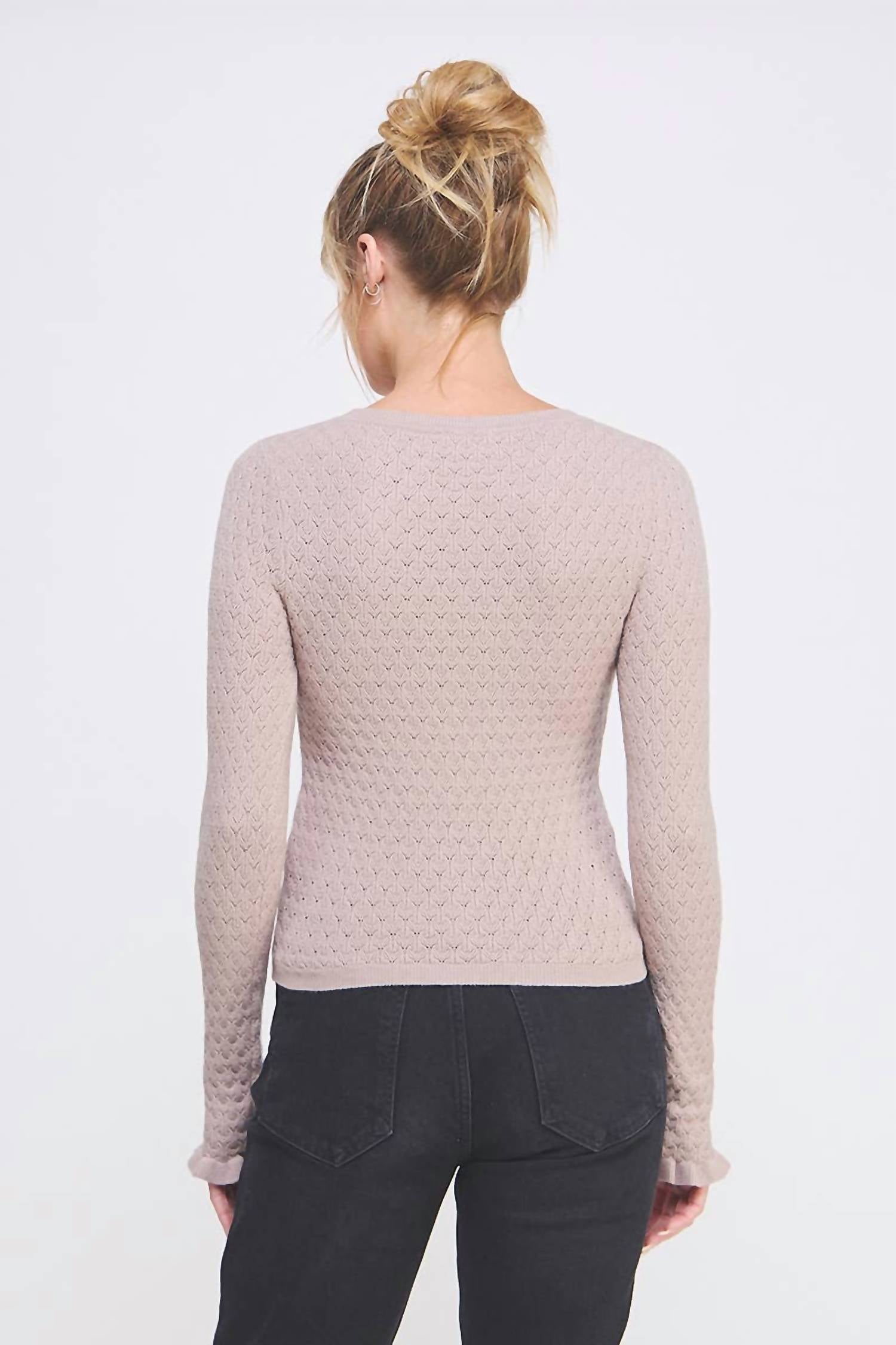 Allie Rose - Chic Reverie Knit Top