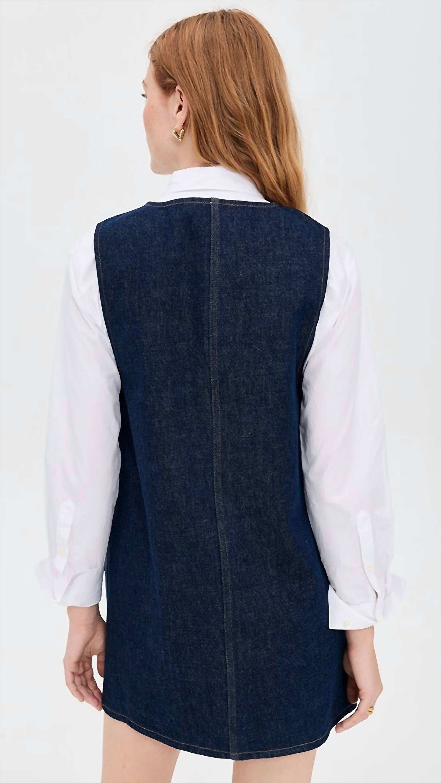 Frame - Pinafore Dress