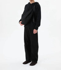 Shop Amomento - Curved Zip Banding Pants