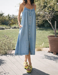 Saltwater Luxe - Chambray Midi Dress