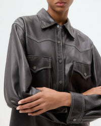 Twp - Leather Dutton Shirt