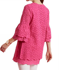 Tyler Boe - Christa Eyelet Tunic Top