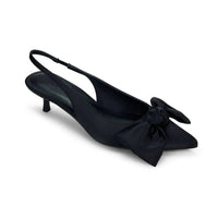 Yosi Samra - Women's Elise Satin Slingback Heels