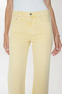Pistola - Lexi Mid Rise Bowed Straight Jean