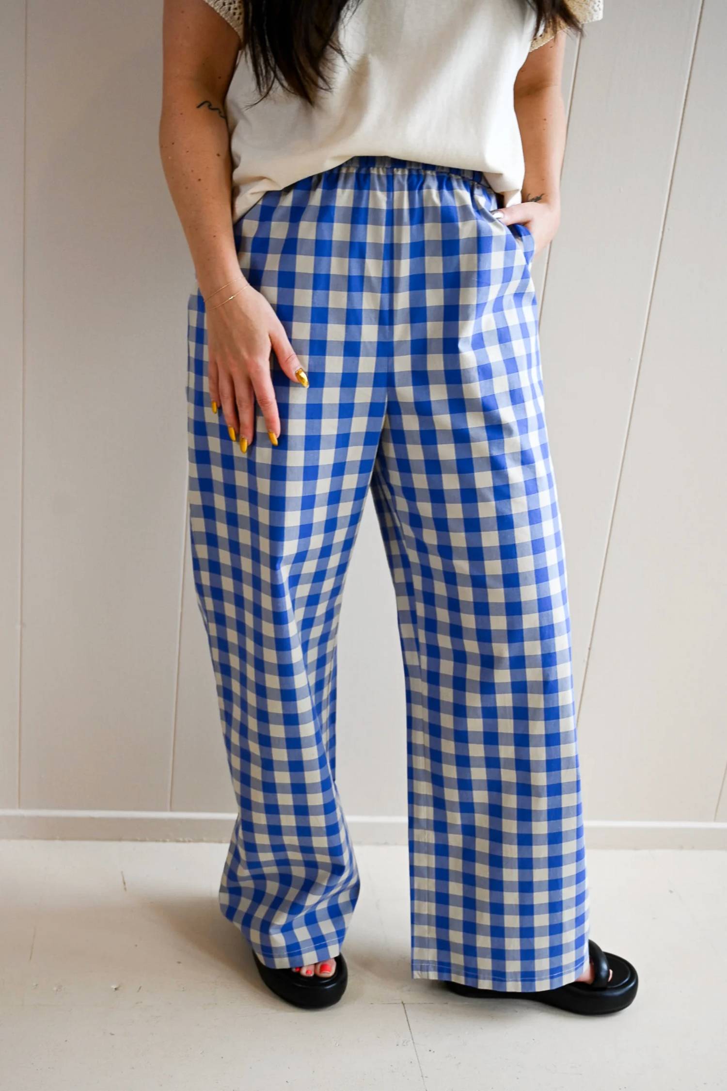 Frnch - Lighthouse Avenue Gingham Pants