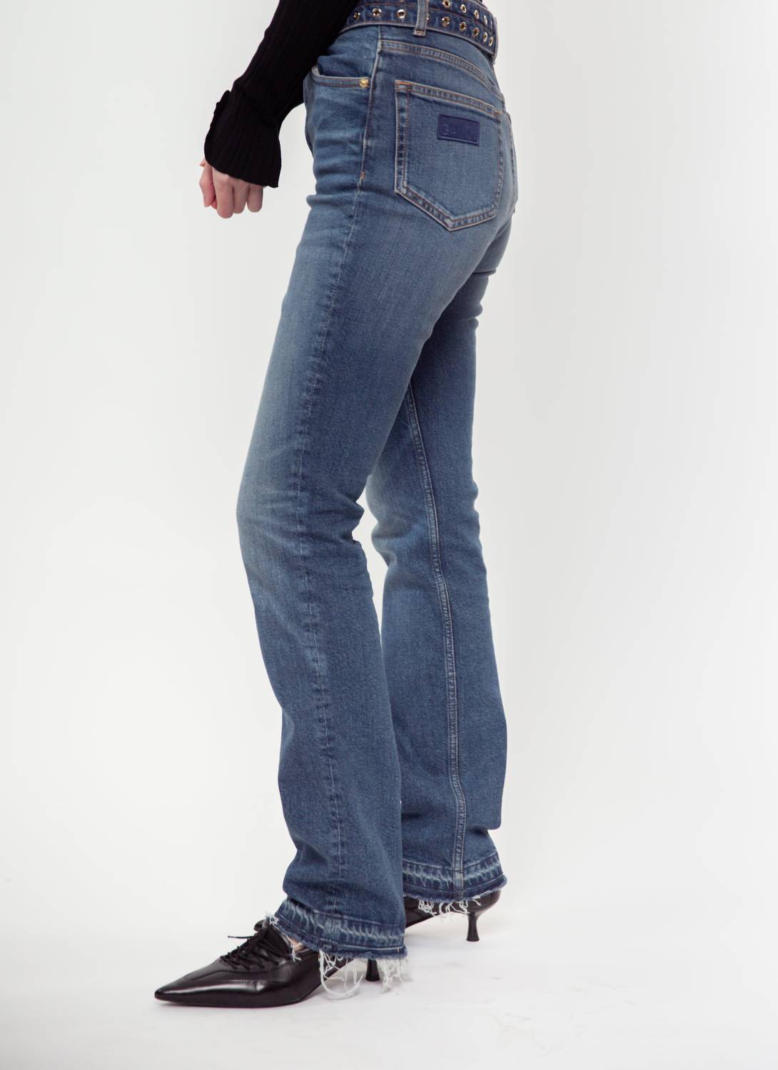 Ganni - Future Denim Belted Carri Jean