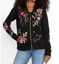 Johnny Was - METALLIC THERMAL ZIP UP HOODIE COLETTE