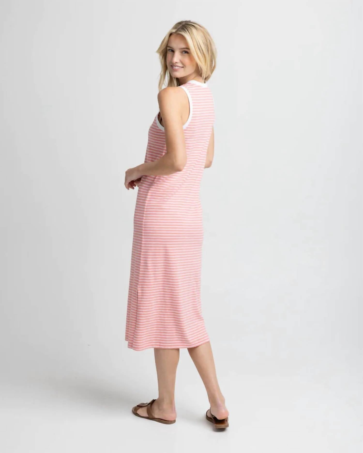 Southern Tide - Sun Farer Stripe Midi Tank Dress