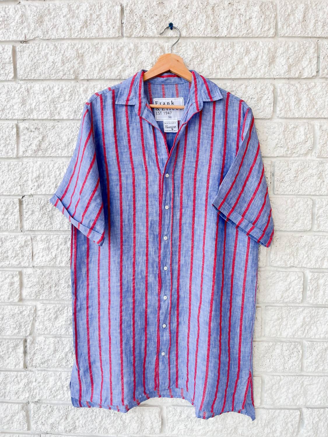 Frank & Eileen - Rosemary Short-sleeve Mini Shirtdress