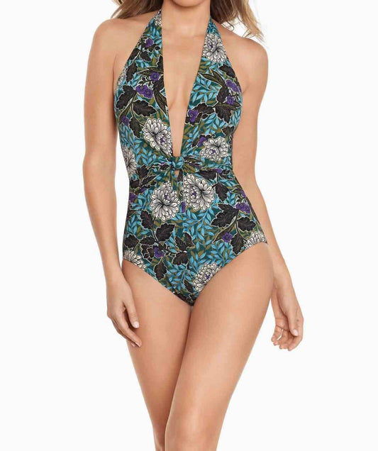 Amoressa - Rhiannon Dream Plunge Soft Cupt One Piece Swimsuit