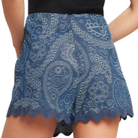 Flying Tomato - Paisley Scallop Skort