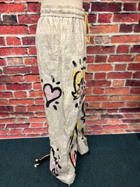 Terra - Abstract Art Utility Pant