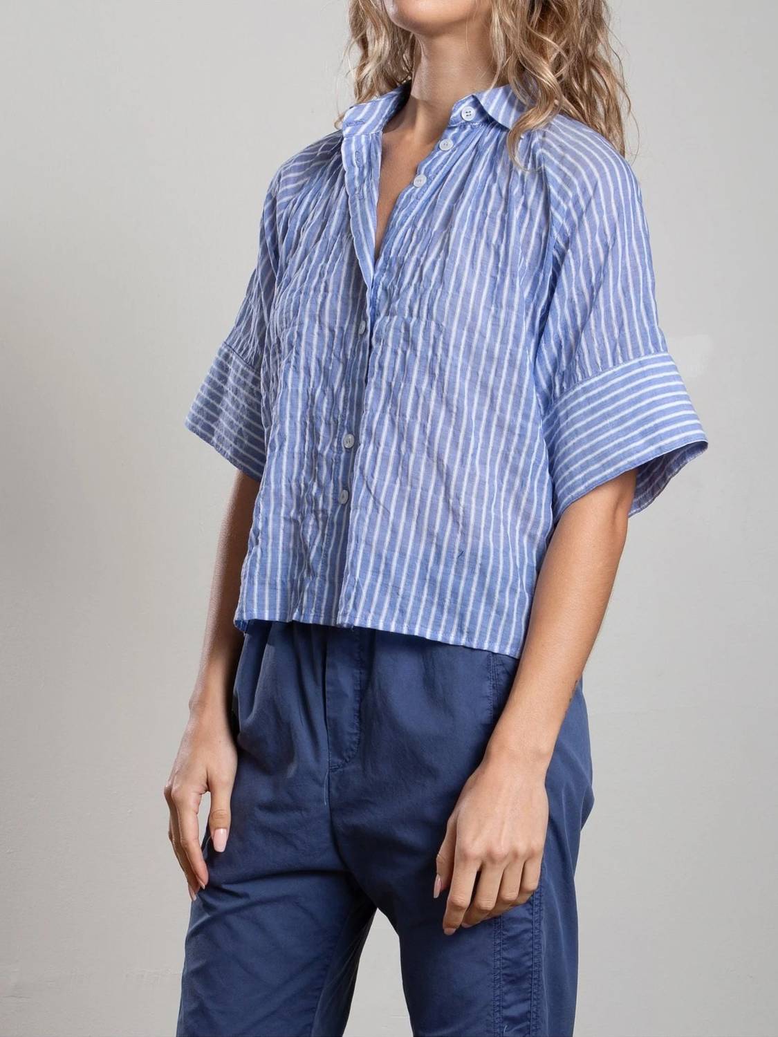 Pharaoh - Halle Marin Stripe Shirt