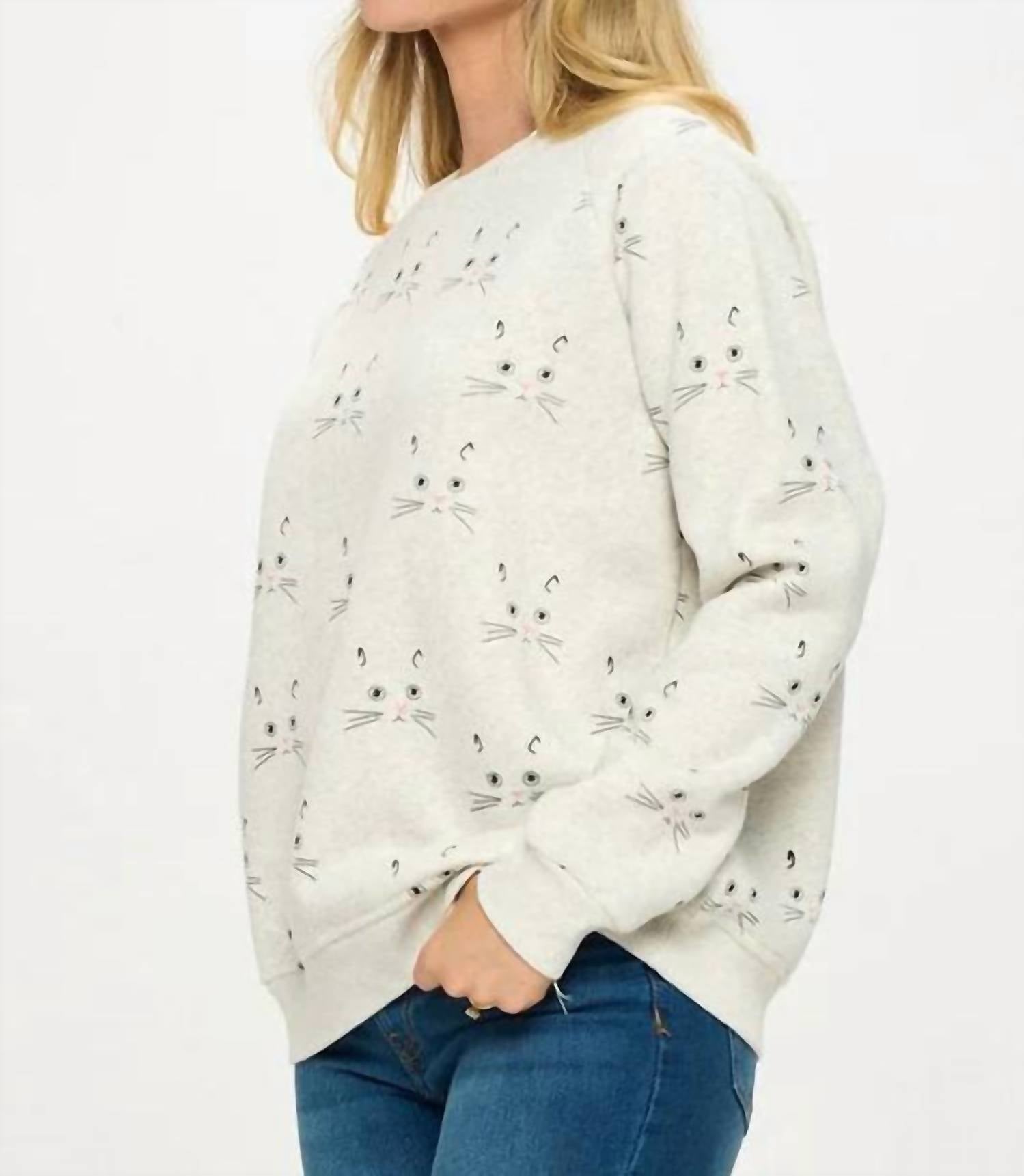Sm Wardrobe - Luna Cat Sweats Lounge Set