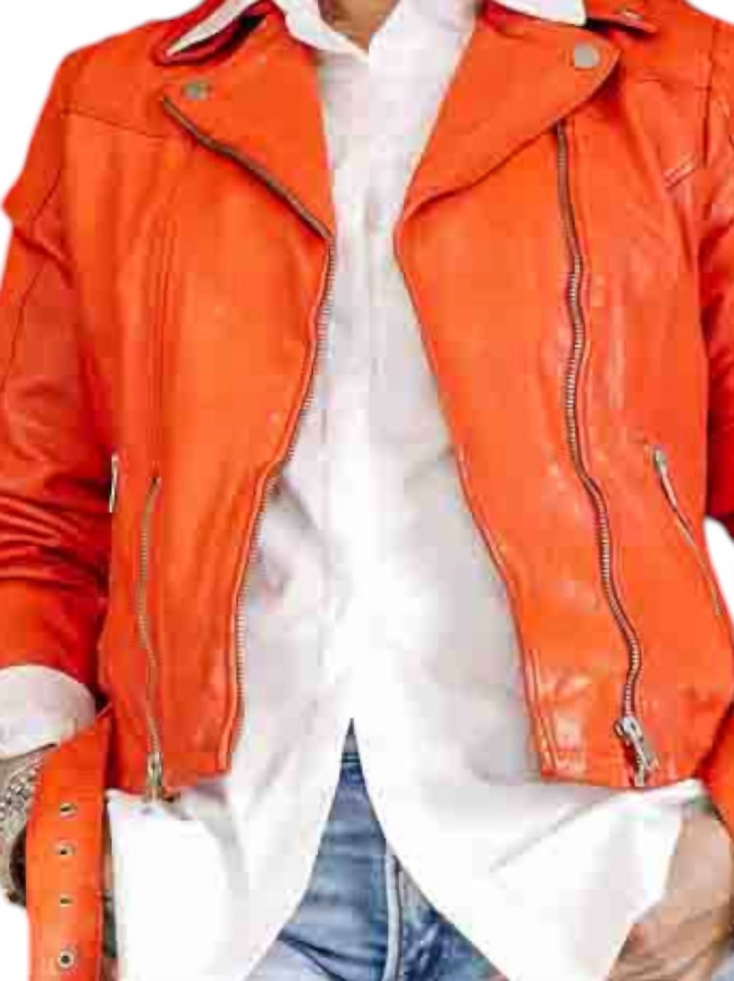 Mauritius - Women's Wild Rf Leather Jacket