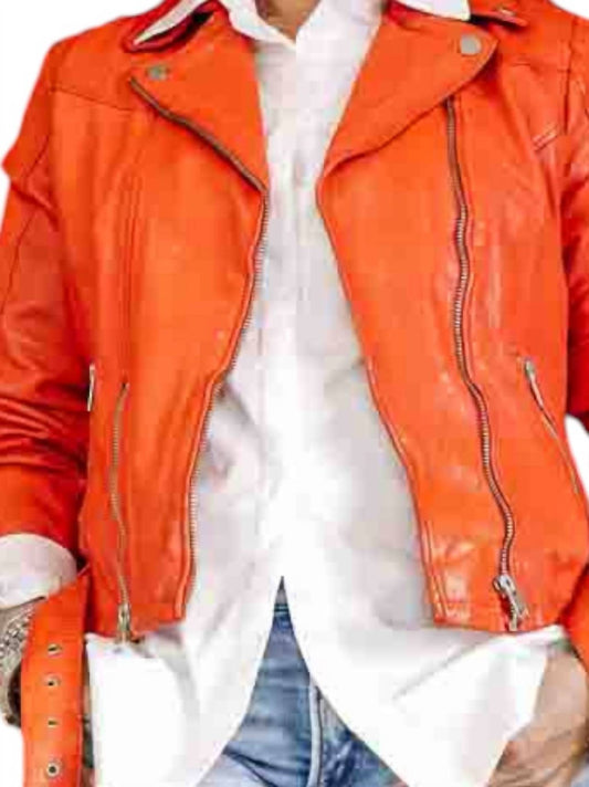 Mauritius - Women's Wild Rf Leather Jacket