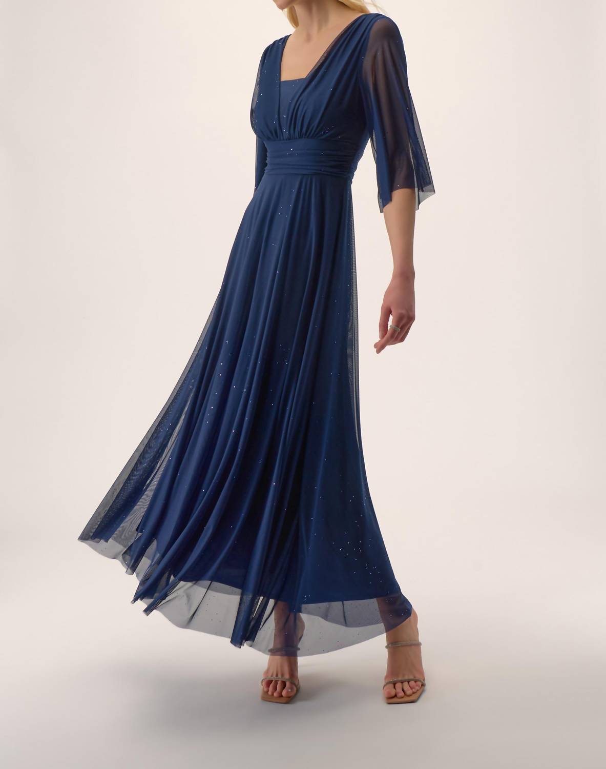 Joseph Ribkoff - Sparkle Mesh A-line Gown