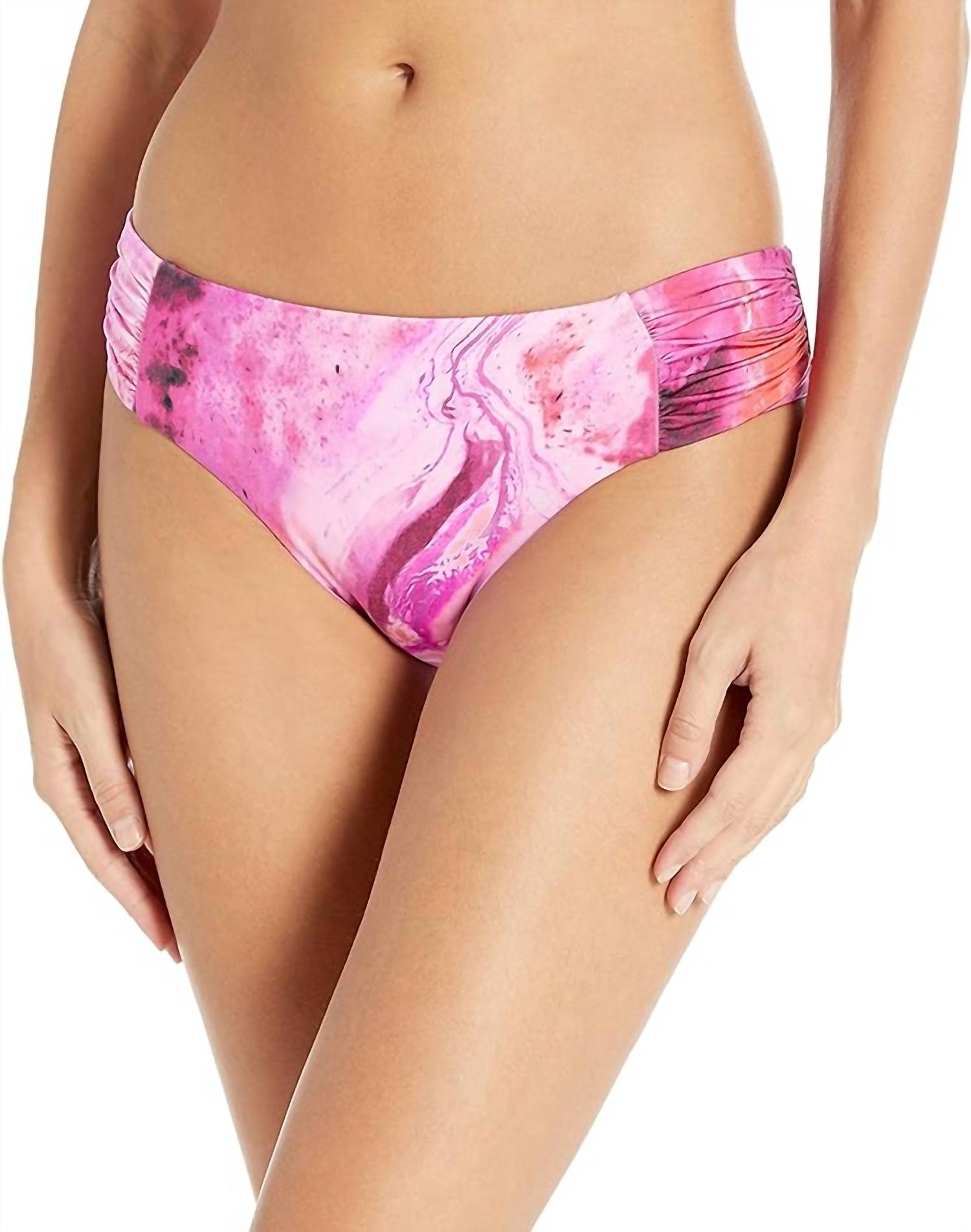 Seafolly - OCEAN OMBRE RUCHED SIDE RETRO BOTTOM