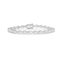 Diana M Jewels - Women's Pear Lab-Grown Diamond Bracelet (10.00 Ct) - Bold