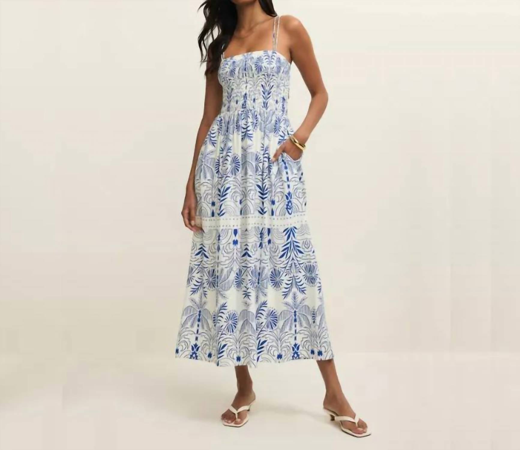 Z Supply - Nadine Airy Palm Maxi Dress
