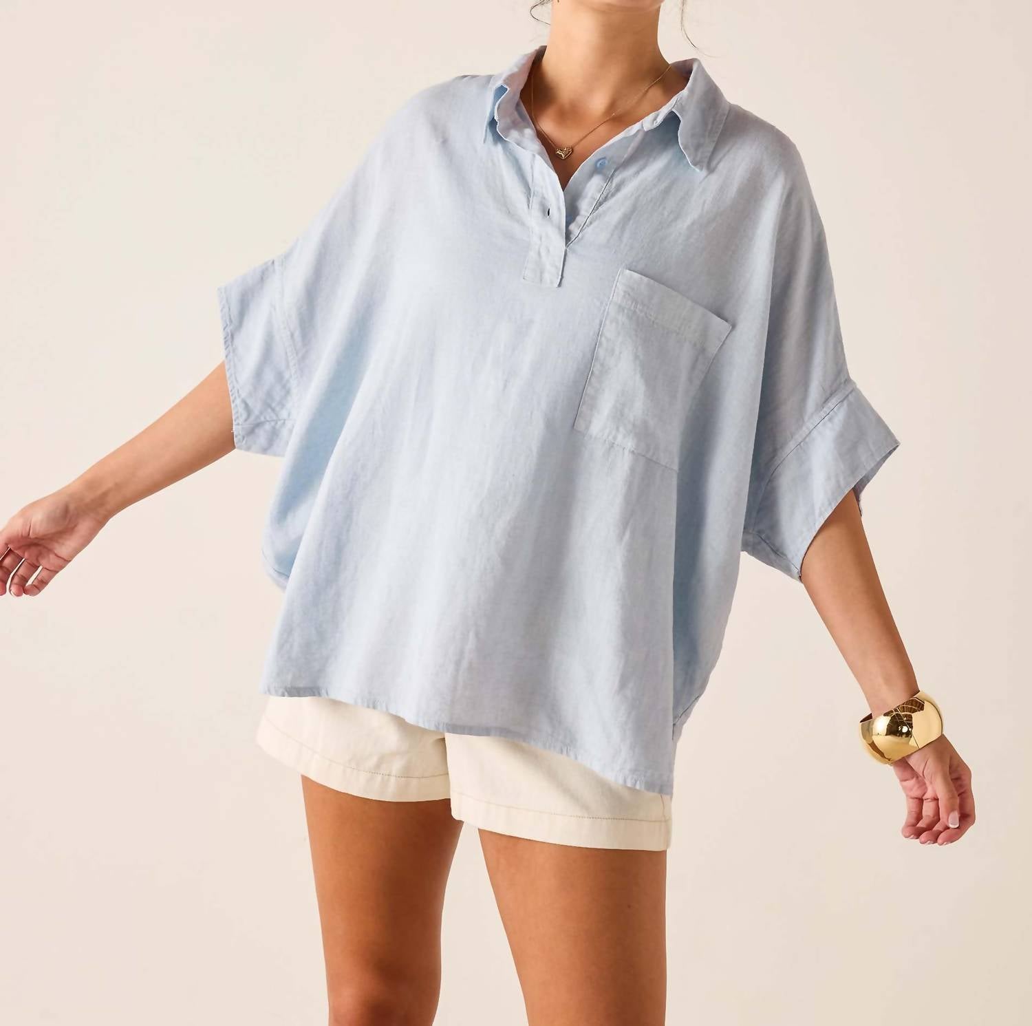 Mersea - Hermosa Collared Top