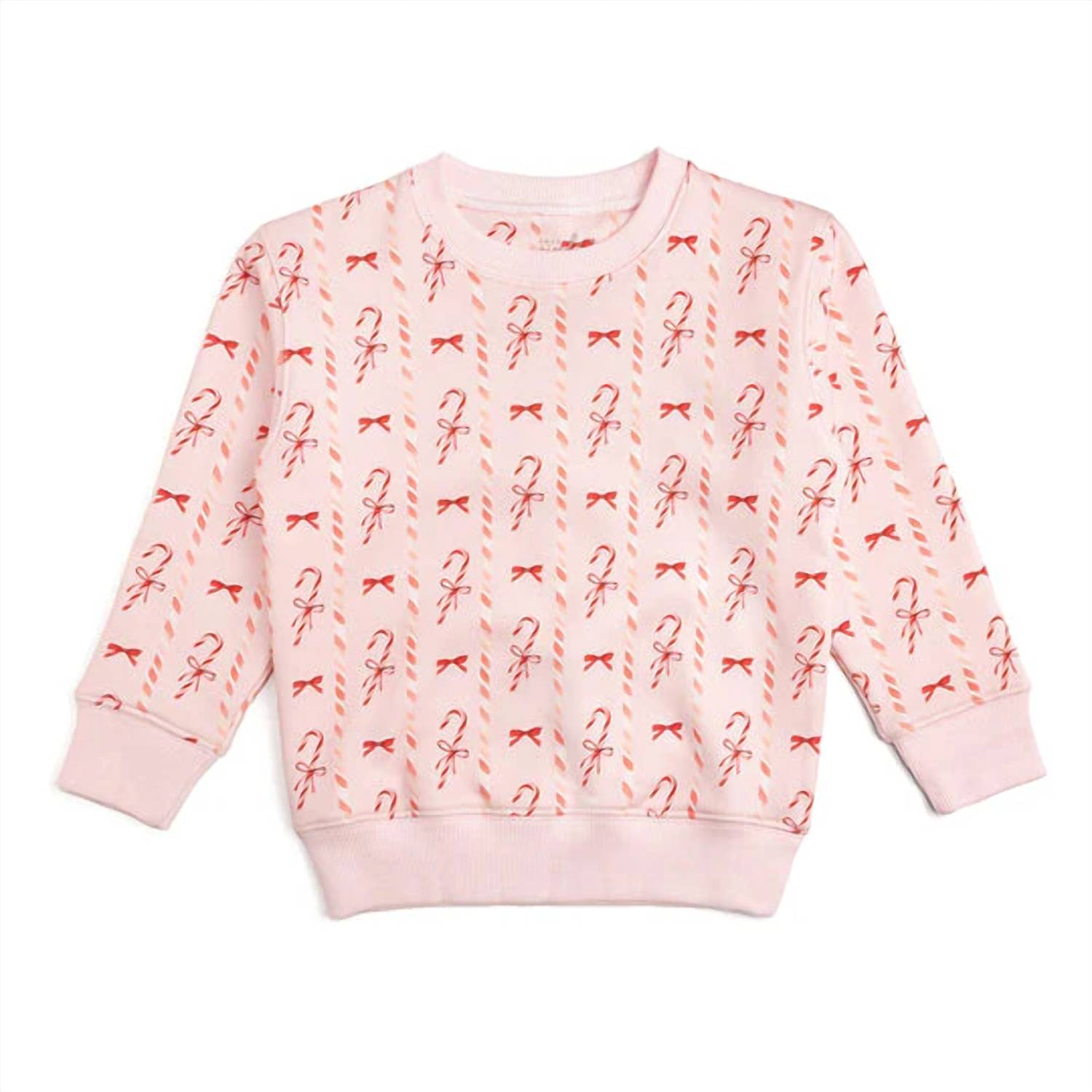 Sweet Wink - Kid's Candy Cane Lane Christmas Sweatshirt