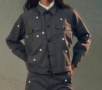 The Great. - The Garage Daisy Embroidery Jacket