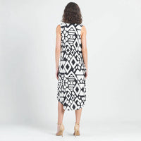 Clara Sunwoo - Silky Pleated Tulip Hem Dress